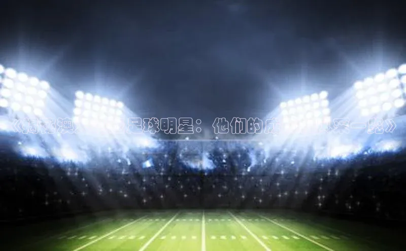 6688体育平台文心一言《揭秘澳大利亚足球明星：他们的成就和风采一览》